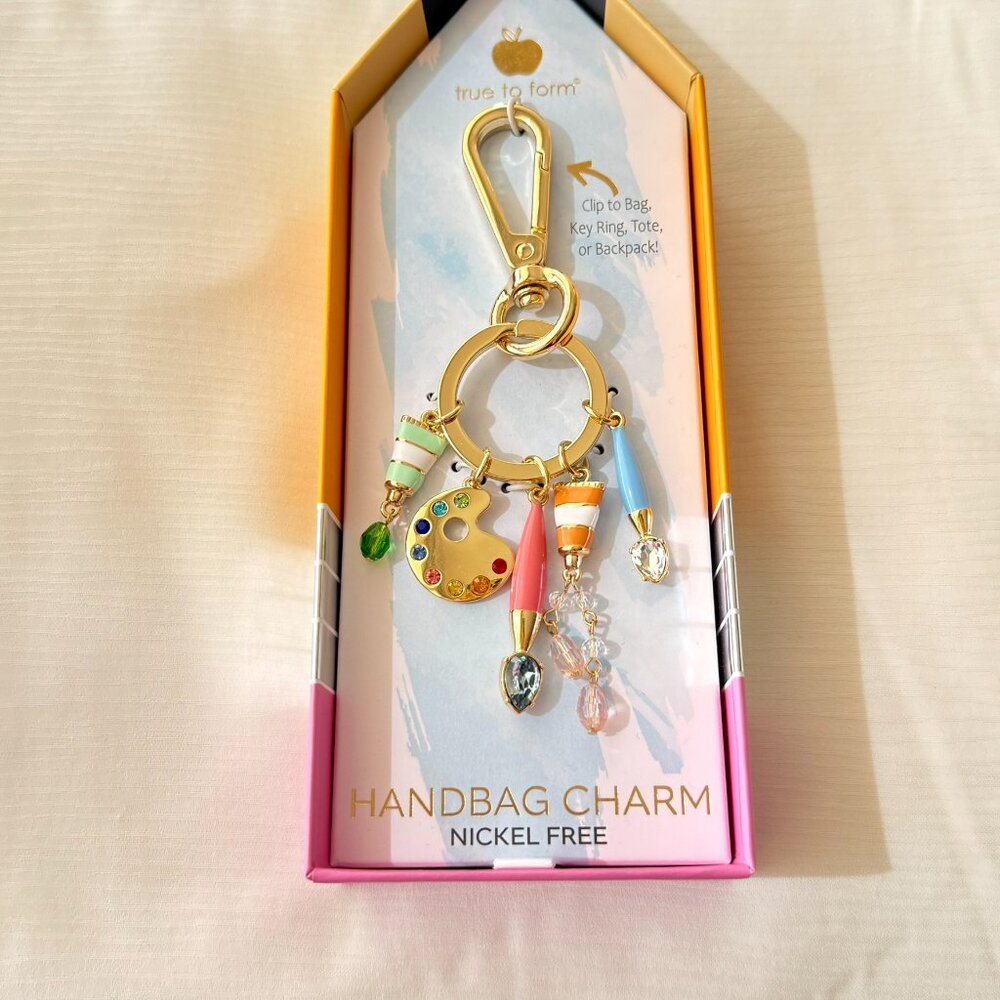 True to Form Artist & Painter Key Chain / Bag Charm - Picture 2 of 4